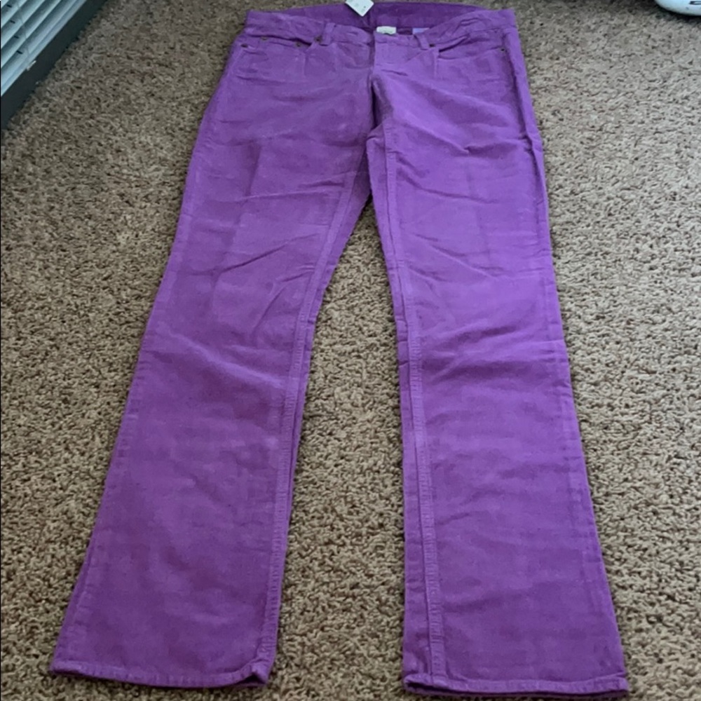 New with tags J crew corduroy pants 27 Tall